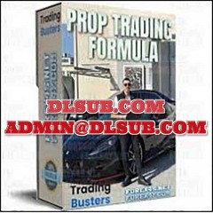 Digital interface mockup highlighting Trading Busters Prop Trading Formula Course learning program