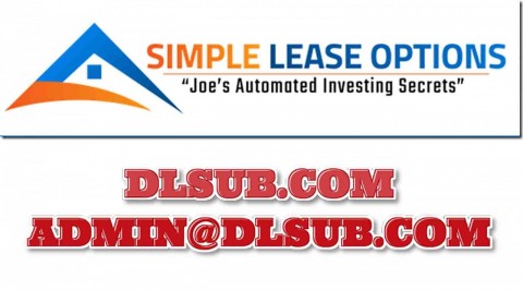 Sales page e-commerce display of Joe McCall – Simple Lease Options program course