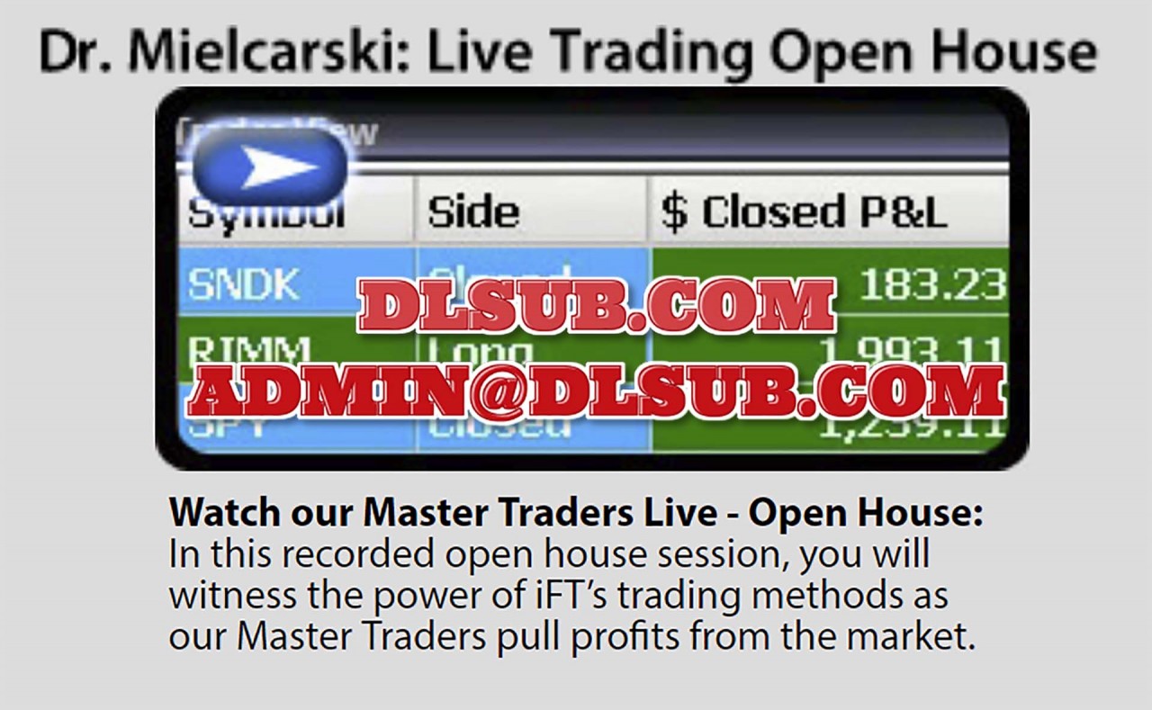 Oliver Velez - Live Trading Open House trading course