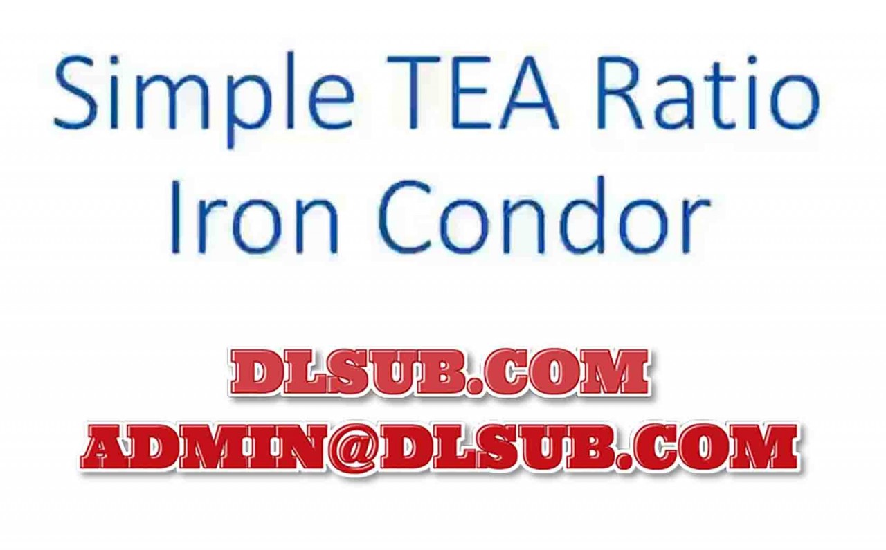 SMB Training - Simple TEA Ratio Iron Condor System Trading Course