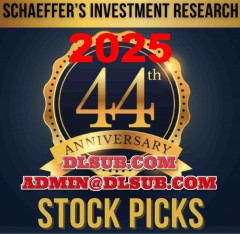 Bernie Schaeffer 44th Anniversary Elite Stock Picks
