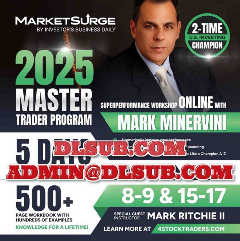 Digital marketing product photo of Mark Minervini - Master Trader Program training program