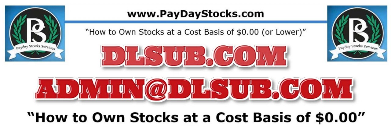 Pay Day Stocks - PDS Trader - How to Own a Stock at a Cost Basis of $0 trading course