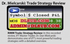Oliver Velez Dr Mielcarski RIMM Trade Strategy