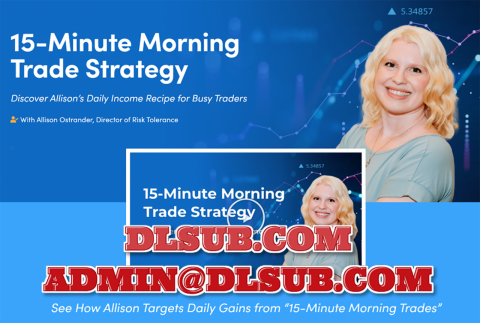 SimplerTrading Allison Ostrander 15 Minute Morning Trade Strategy