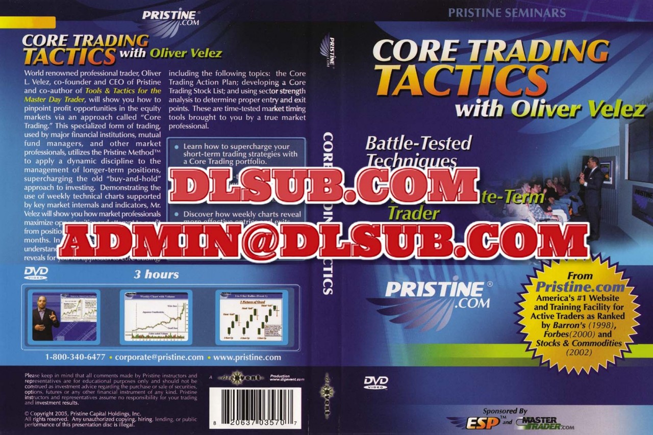 Oliver Velez - Core Trading Tactics trading course