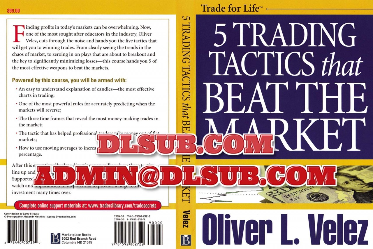 Oliver Velez - Five Trading Tactics That Beat the Market trading course DVD