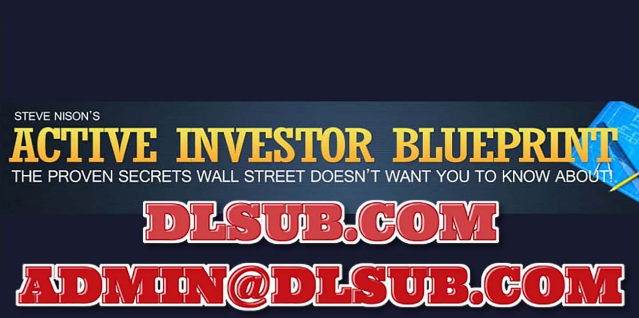 Steve Nison - The Active Investor Blueprint