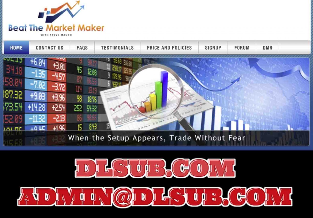 Steve Mauro - Market Maker Method 4-Day Course Trading Course