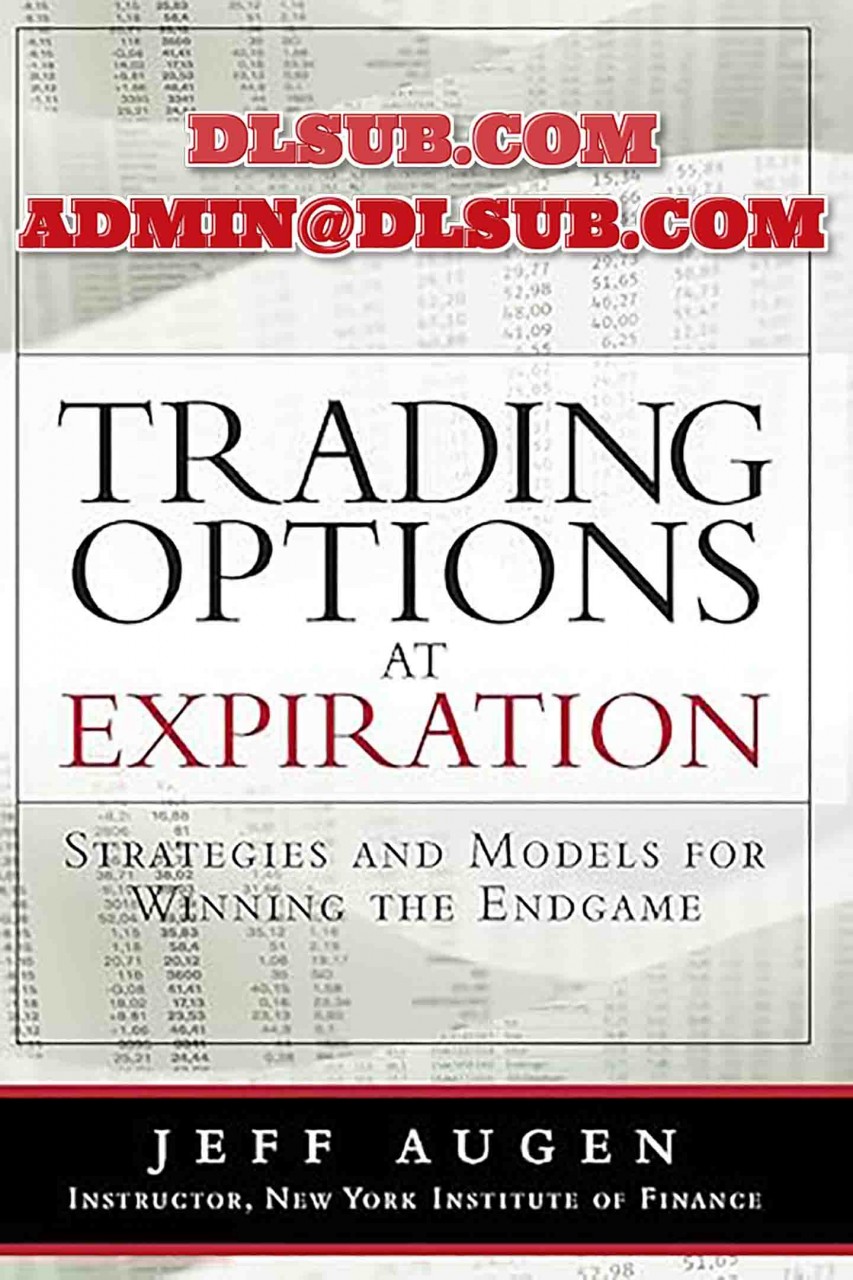Trading Options at Expiration Book by Jeff Augen