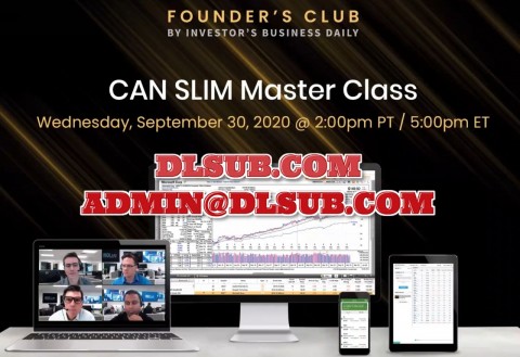 IBD Founders Club CANSLIM Master Class investors.com