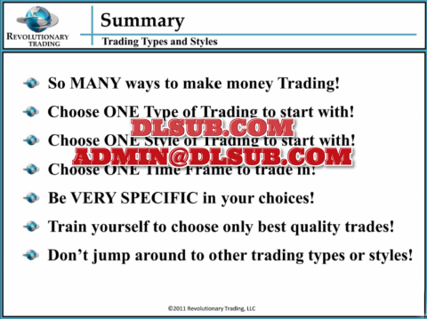 Revolutionary Trading Course