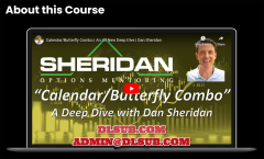 Dan Sheridan - Calendar Butterfly Combo Deep Dive